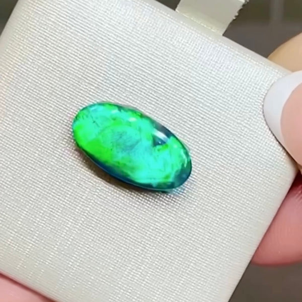 1.86ct black opal 14.6x 7.8x2.6MM