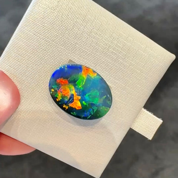 6.2ct black opal 15.1x11.2x5.1MM