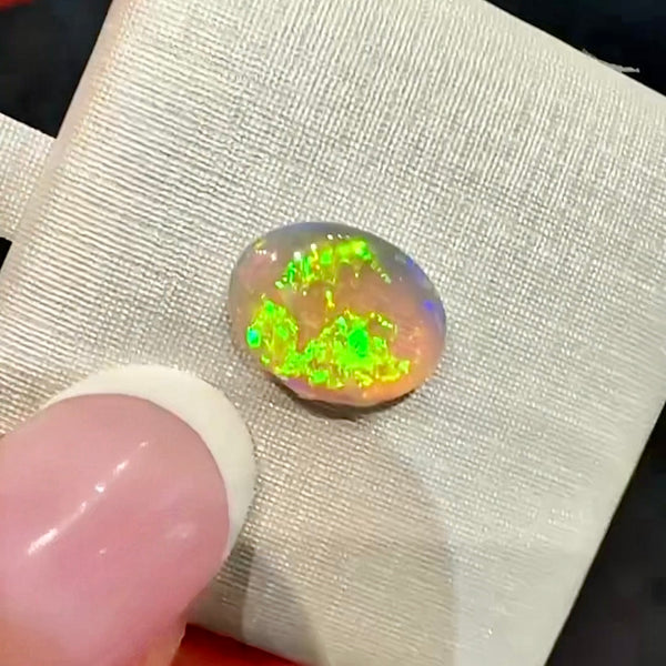 1.83ct black opal 11.5x8.6x3.2MM