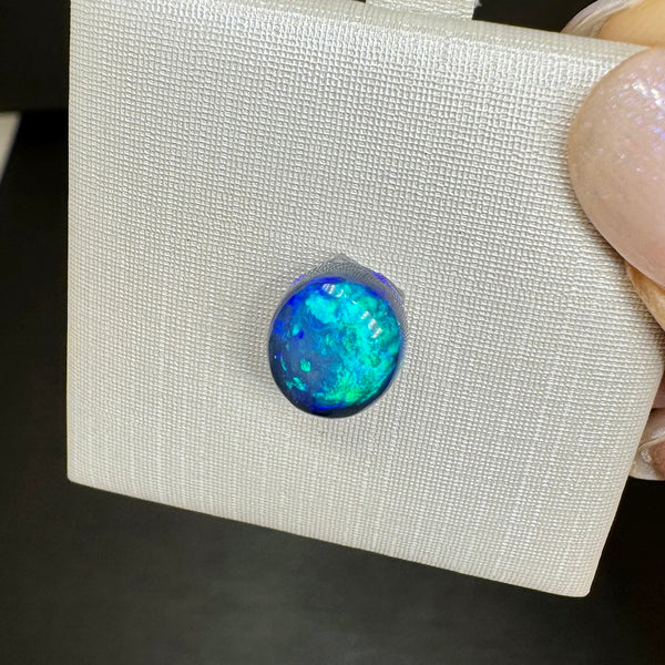 2.27ct black opal 9.4x8x4.8MM
