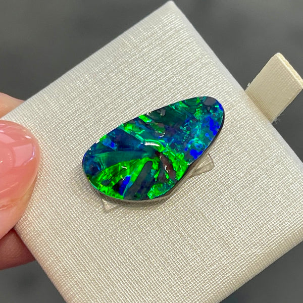 6.9ct boulder opal 20.1x11x4.5MM