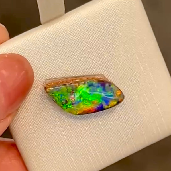 3.05ct boulder opal 18x8x3.1MM