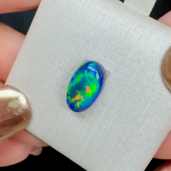 1.85ct black opal 11.9x6.8x3.7MM