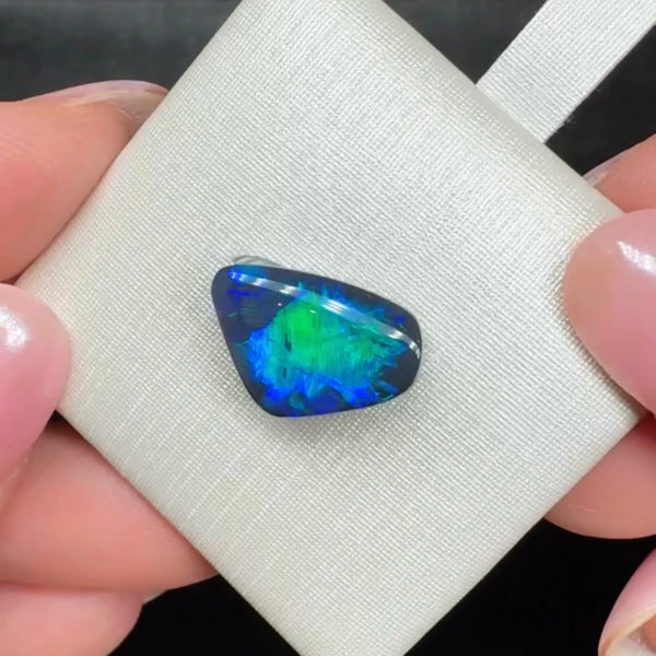 4.24ct black opal 14x 9.3x5.2MM