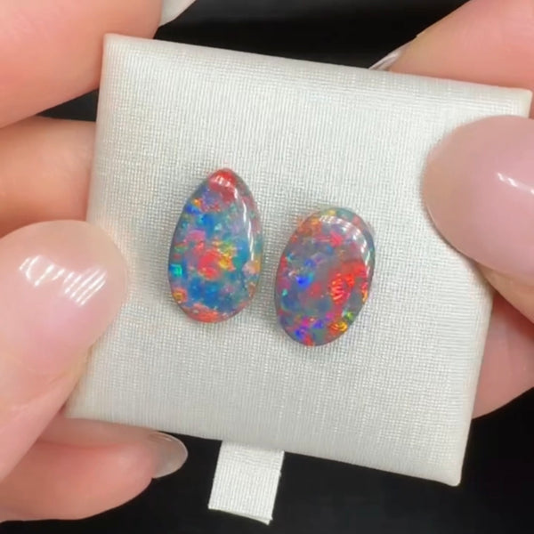 1.95ct black opal 13.8x 8.2x2.8MM