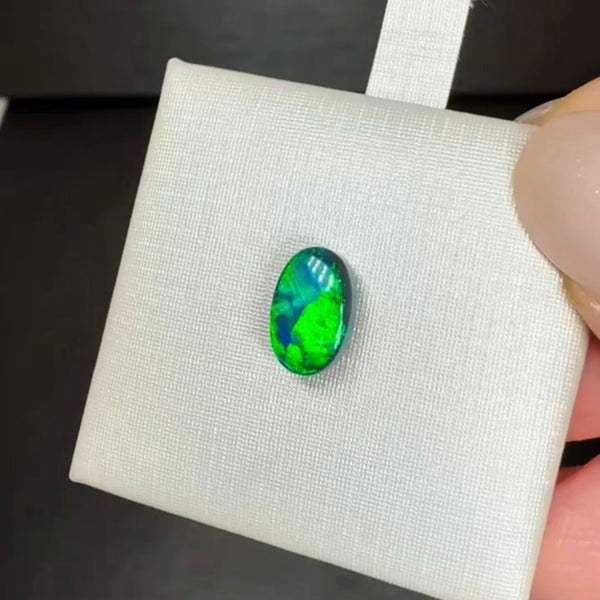 1.46ct black opal 9.6x6.2x3.6MM