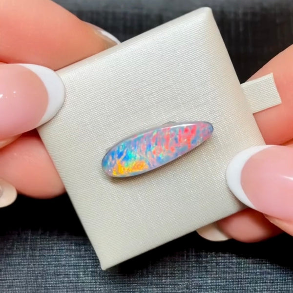 5.3ct boulder opal 20.1x7.2x3.6MM
