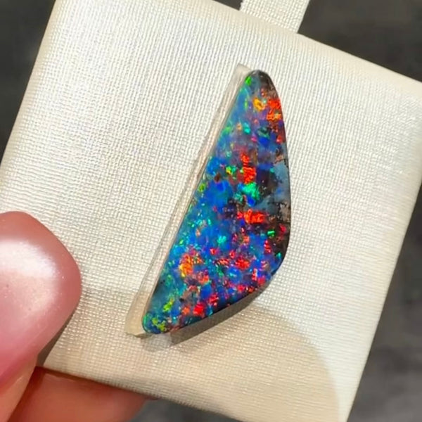 5.86ct boulder opal 24.1x9.5x3.6MM