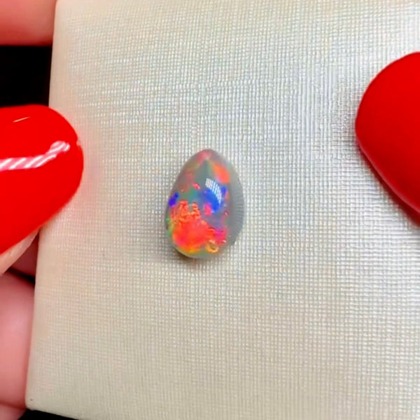 1.32ct black opal 8.7x 6.2x4MM