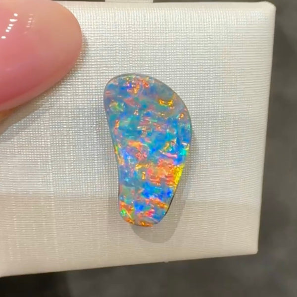 6.58ct boulder opal 19.9x10.1x4MM