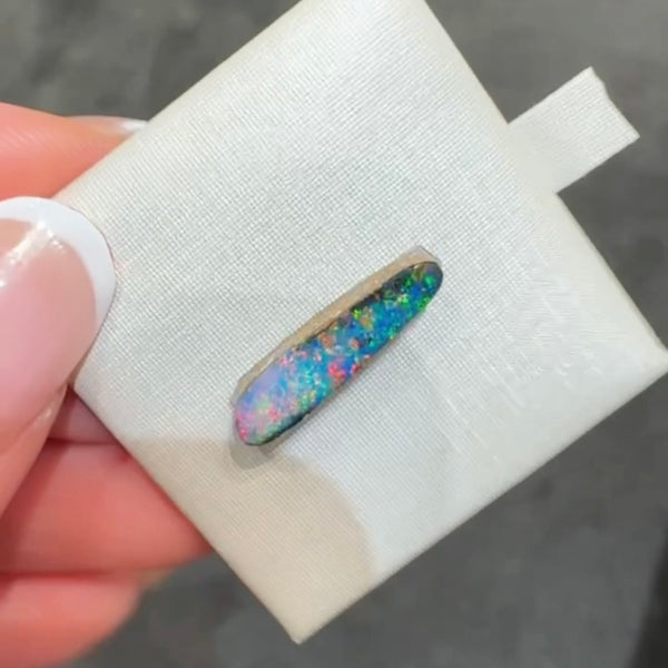 2.2ct boulder opal 18.3x4.6x3.6MM