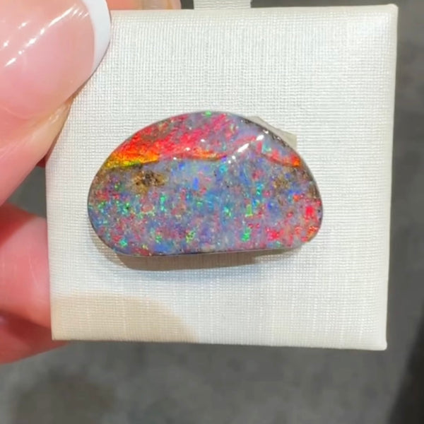 20.08ct boulder opal 23.5x13.9x7MM