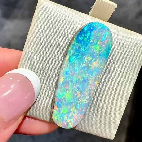 18.1ct boulder opal 32x11.4x5.9MM