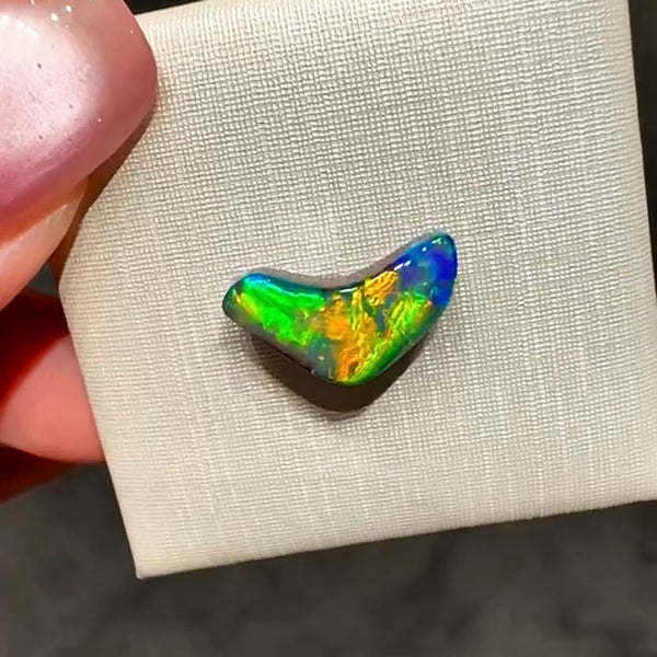 3.76ct boulder opal 14x6.2x5MM