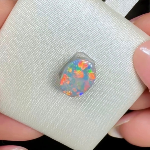 1.84ct black opal 9.2x 6.9x4MM