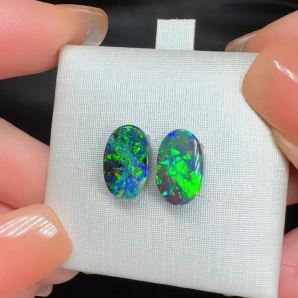 5.06ct boulder opal 10.8x6.8x3.7MM
