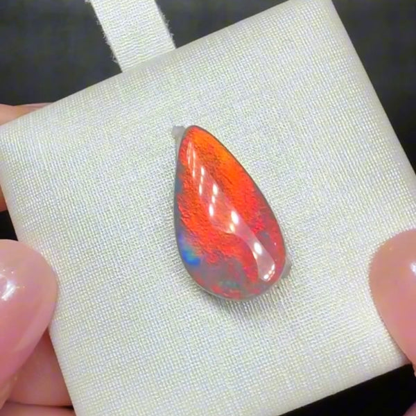 3.64ct black opal 16.5x 9.1x4.2MM