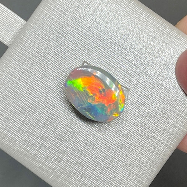2.37ct black opal 11.9x 9x3.4MM