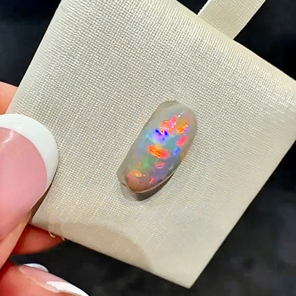 2.75ct black opal 13.3x6.8x5.2MM