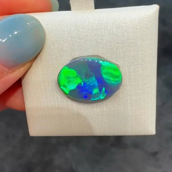 4.43ct black opal 17x11.9x3.2MM