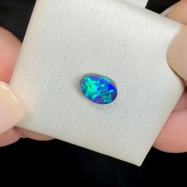 1.3ct boulder opal 8.3x5.5x3.1MM
