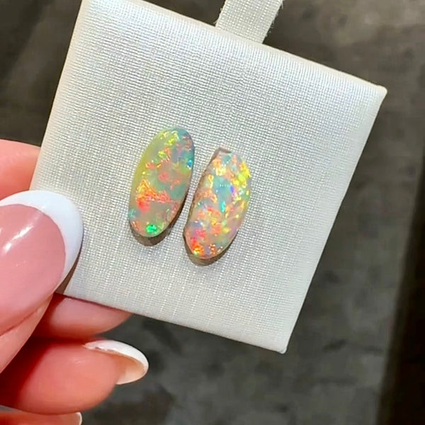4.48ct boulder opal 13.2x6.4x3.3MM