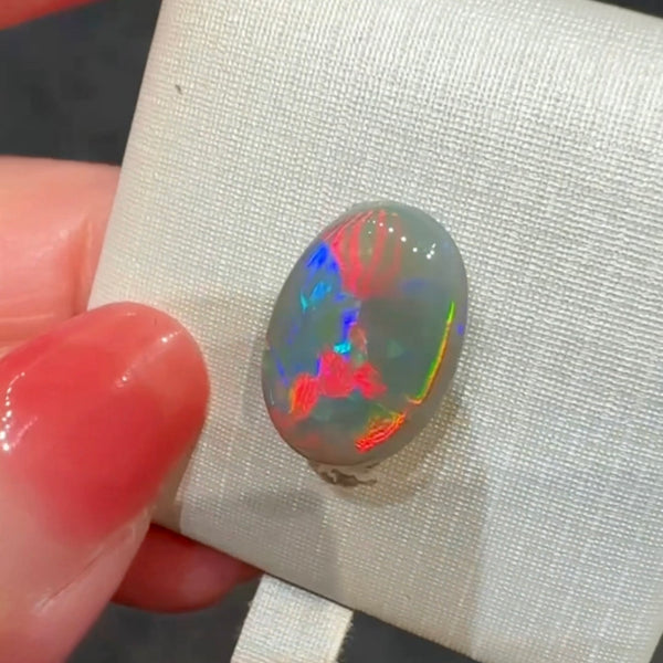 4.85ct black opal 14.2x9.8x5.2MM