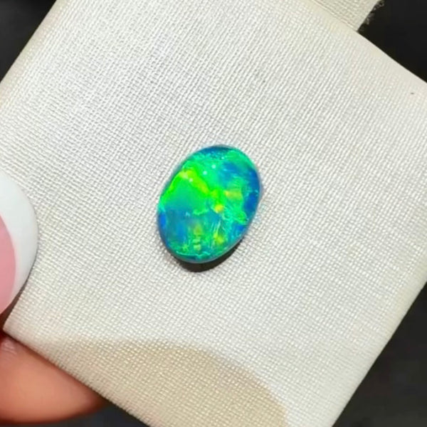 1.38ct black opal 9.4x7.3x3.1MM