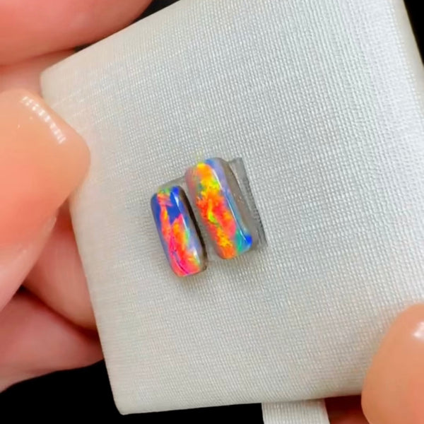 1.53ct boulder opal 8.2x3.7x2.6MM