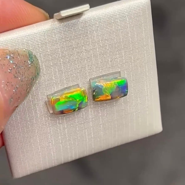 1.64ct black opal 8.4x 4.9x2.5MM