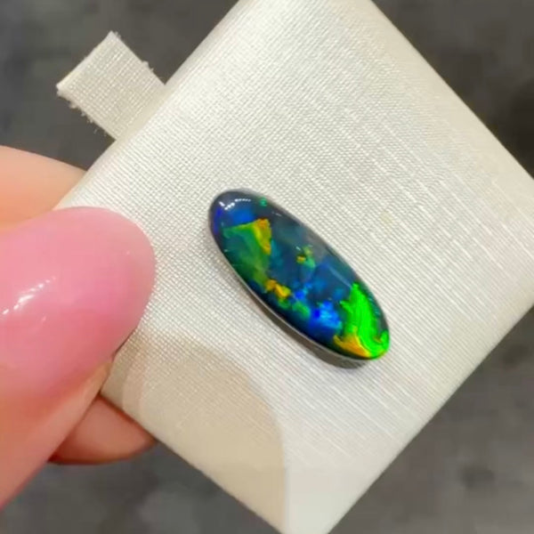 3.35ct black opal 18.7x6.9x4.2MM