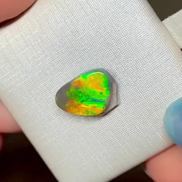 1.94ct black opal 12x 8.3x3.3MM