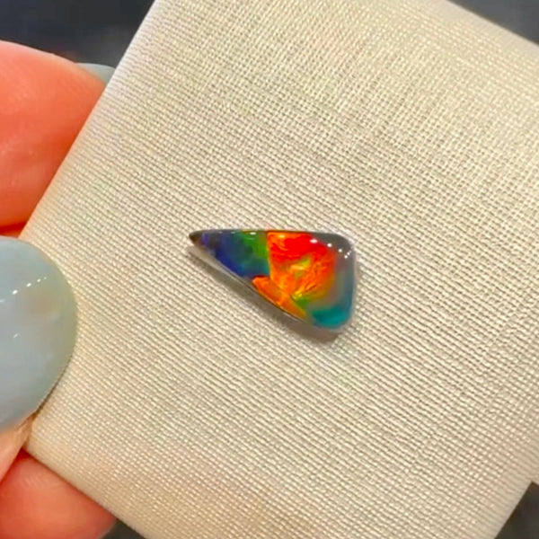 0.67ct black opal 11x 5.4x2.2MM