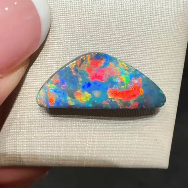 8.68ct boulder opal 24x10x4.6MM