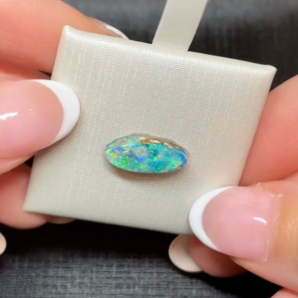2.5ct boulder opal 15x6.7x3.6MM