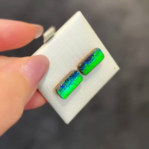 7.15ct boulder opal 13.8x6.4x3.5MM