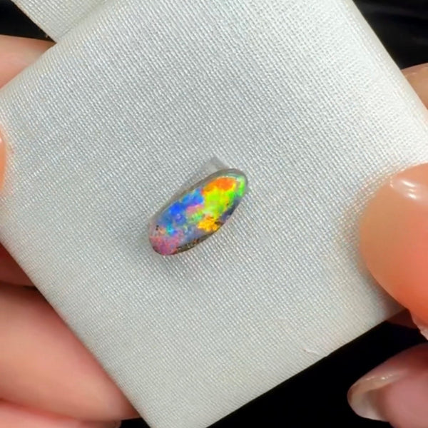0.8ct boulder opal 9.7x4.2x2.7MM