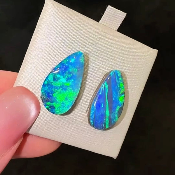 15.68ct boulder opal 17.8x9.4x3.8MM