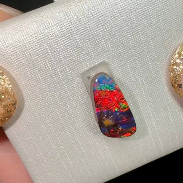 2.15ct boulder opal 12x5.8x3.2MM