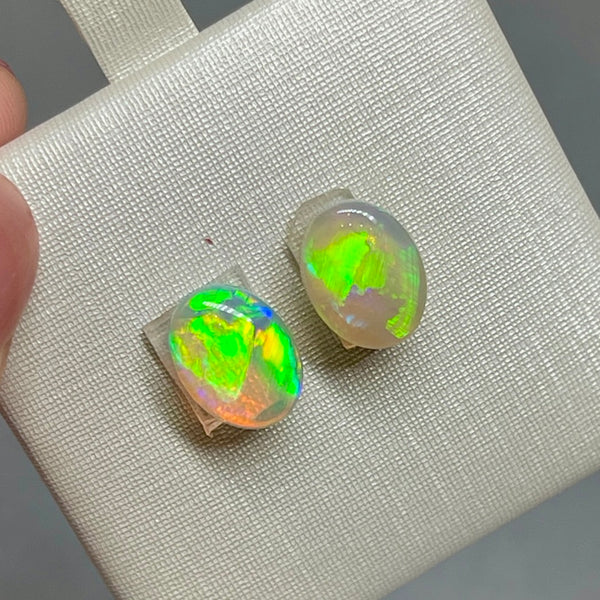 3.27ct black crystal opal 9.3x7x4MM