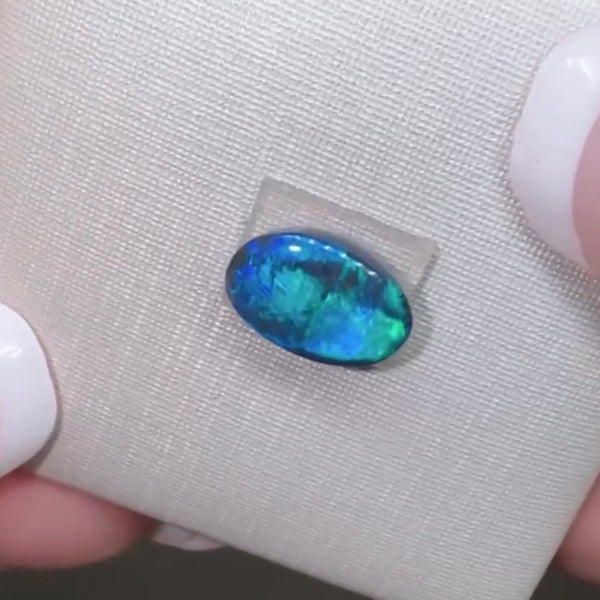 1.17ct black opal 9.2x 6.2x3.1MM