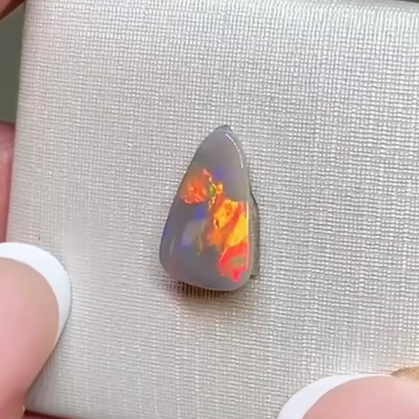 1.52ct black opal 11.9x 7.2x3MM