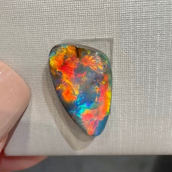 5.4ct boulder opal 20.1x12.6x6.7MM