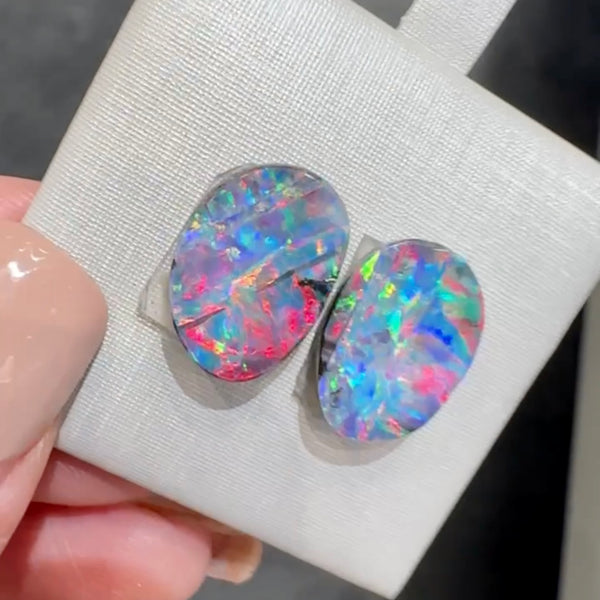 8.23ct boulder opal 14.3x10.3x4MM