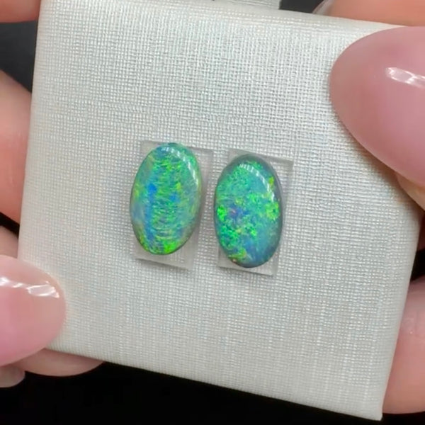 2.54ct black opal 10.1x 6.4x3.5MM
