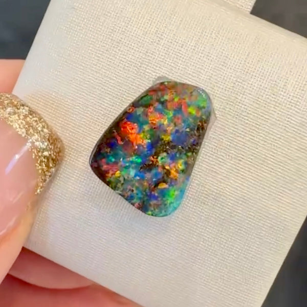 6ct boulder opal 14.4.8x11.2x4.1MM