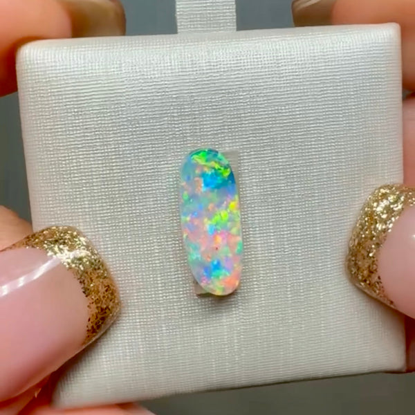 1.6ct boulder opal 14x5.6x2.5MM