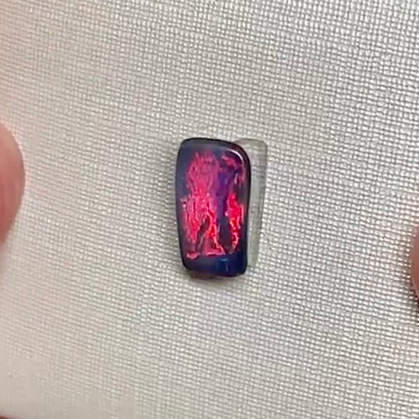 0.53ct black opal 9.1x 4.9x1.7MM